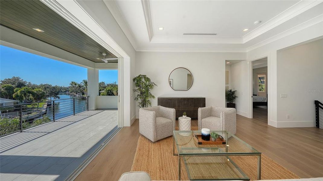 Furnished interior view inside a new home in , Sarasota (Image 18).