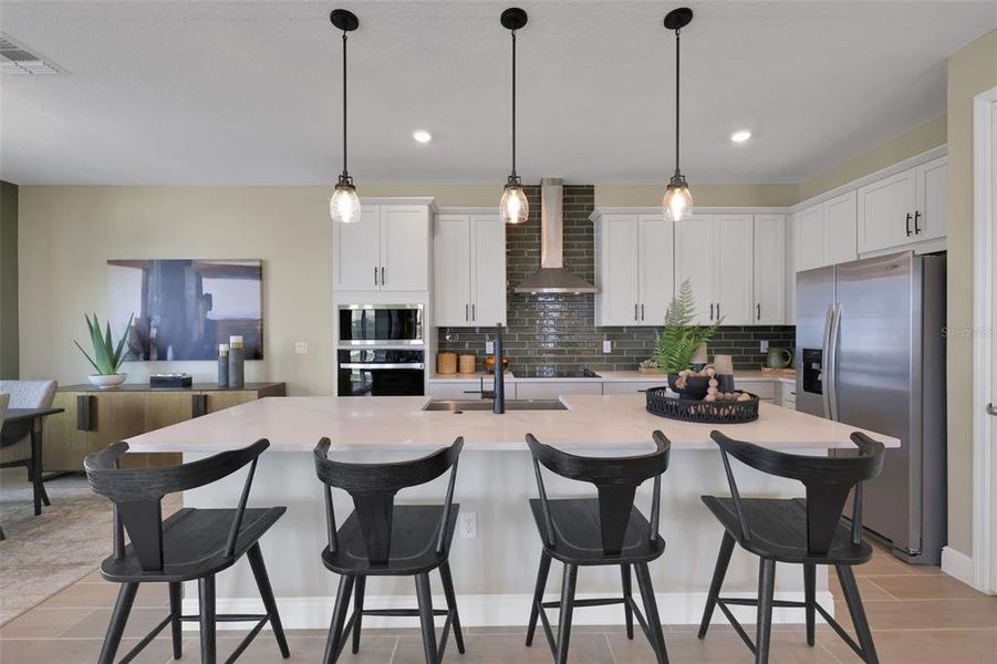 Furnished interior view inside a new home in Crossroads at Kelly Park, Apopka (Image 30).