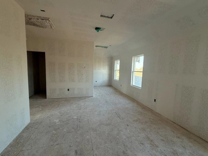 In-progress construction of a new home in La Cima, San Marcos, TX (Image 20).