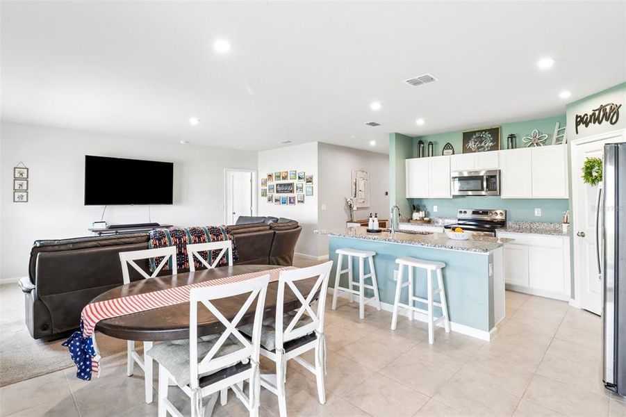 Furnished interior view inside a new home in , Sumterville (Image 6).