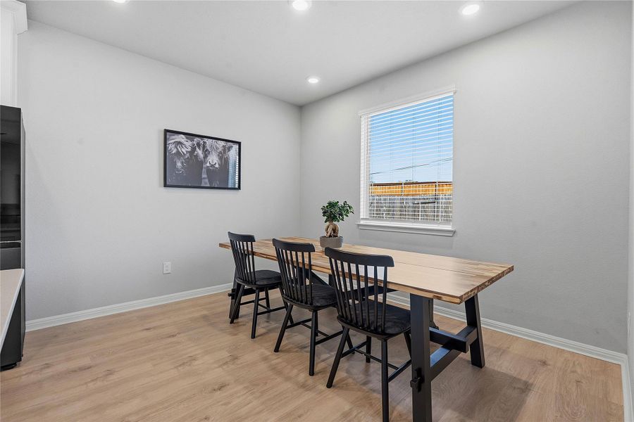 Furnished interior view inside a new home in Crosswinds, Kyle (Image 12).