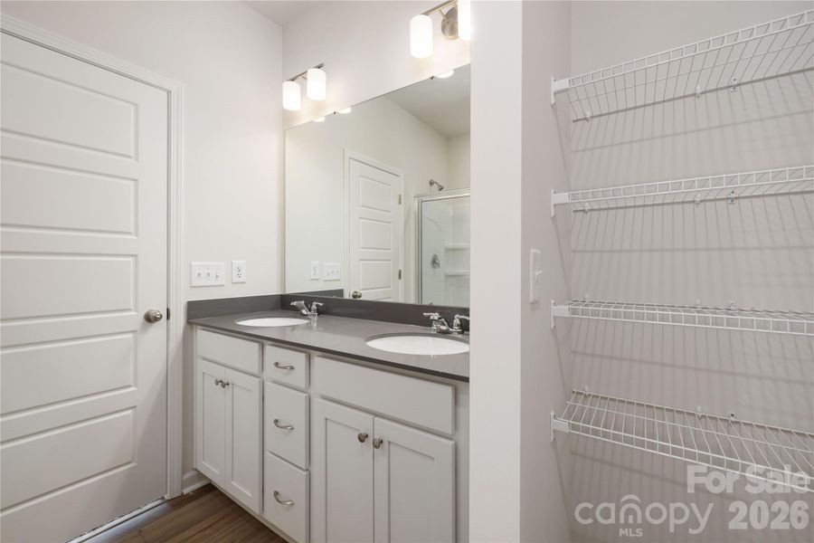 Furnished interior view inside a new home in Edgewood Preserve, Huntersville (Image 19). Furnished interior view inside a new home in Edgewood Preserve, Huntersville (Image 19).