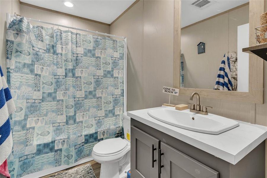 Furnished interior view inside a new home in , Homosassa Springs (Image 9).