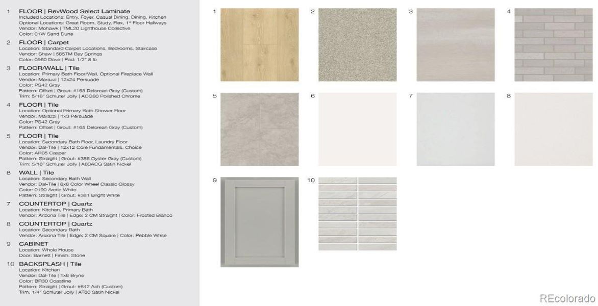 Design Selections. Home is under construction, selections subject to change. Design Selections. Home is under construction, selections subject to change.