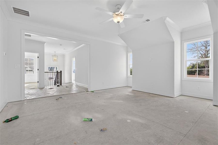 In-progress construction of a new home in , Suwanee, GA (Image 56). In-progress construction of a new home in , Suwanee, GA (Image 56).