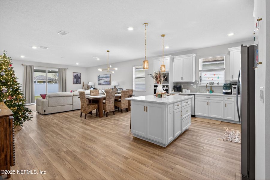 Furnished interior view inside a new home in Forest Park at Wildlight, Yulee (Image 7). Furnished interior view inside a new home in Forest Park at Wildlight, Yulee (Image 7).