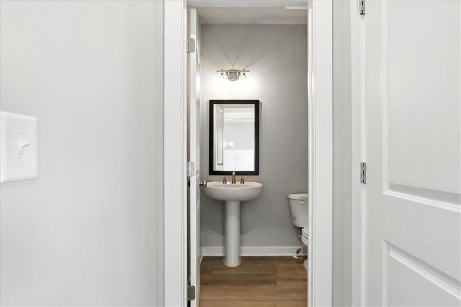 Furnished interior view inside a new home in Traditions of Braselton, Jefferson (Image 8).