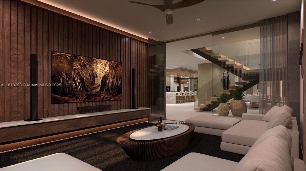 Furnished interior view inside a new home in , Pinecrest (Image 5).