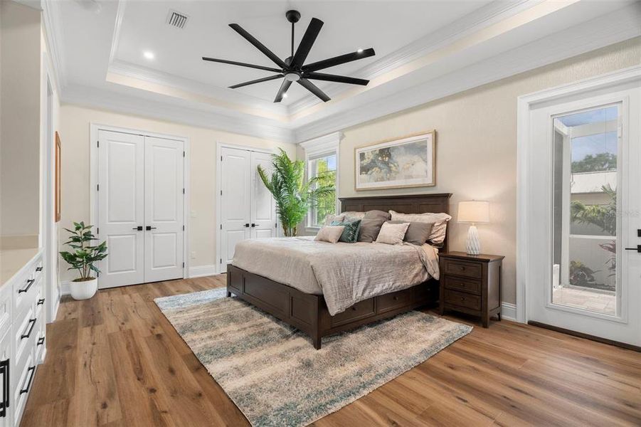 Furnished interior view inside a new home in , Safety Harbor (Image 68). Furnished interior view inside a new home in , Safety Harbor (Image 68).