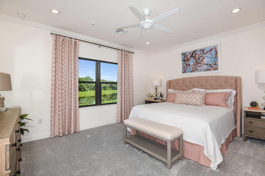 Representative furnished interior of a home built from the Dream 2 by Neal Communities in Grand Park, Sarasota (Image 14).