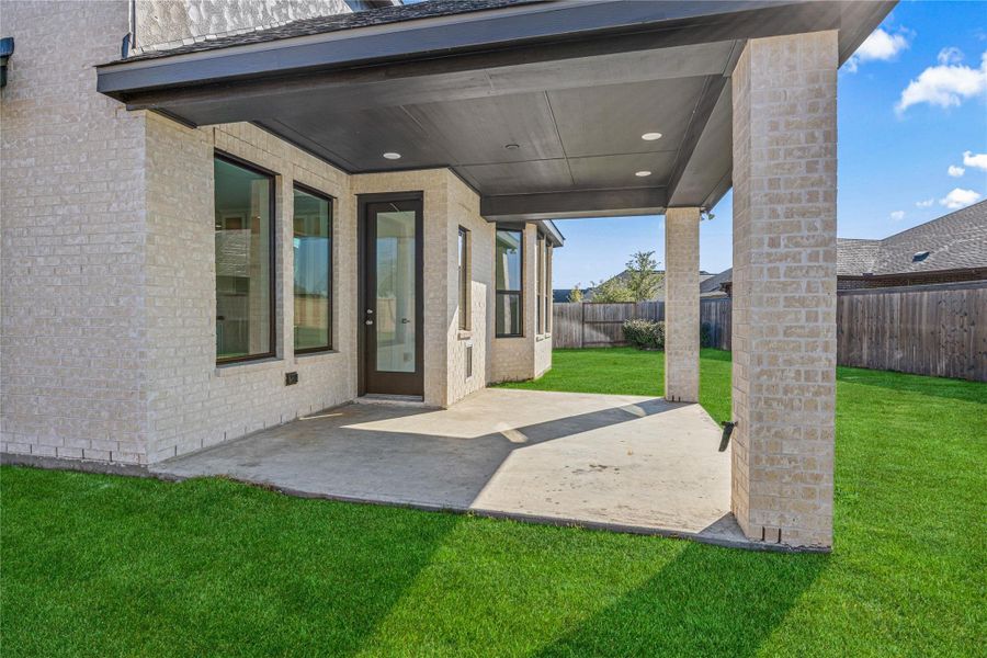 Exterior details and patio area of a home in , Manvel (Image 24). Exterior details and patio area of a home in , Manvel (Image 24).