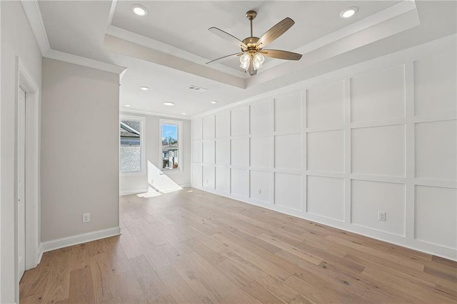 Spacious, unfurnished interior of a new home in Towns on Thompson, Alpharetta (Image 30).