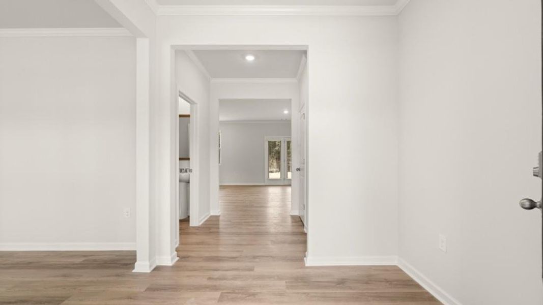 Spacious, unfurnished interior of a new home in Grandview at Lanier, Dawsonville (Image 26). Spacious, unfurnished interior of a new home in Grandview at Lanier, Dawsonville (Image 26).