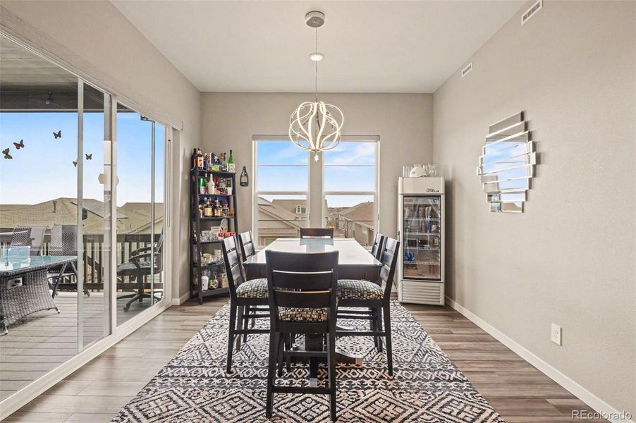 Furnished interior view inside a new home in , Aurora (Image 29).