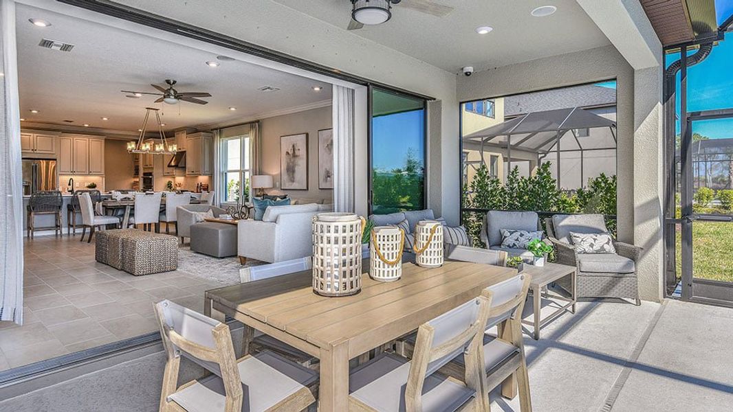 Representative furnished interior of a home built from the Antigua by Taylor Morrison in Cassia at Skye Ranch, Sarasota (Image 20).