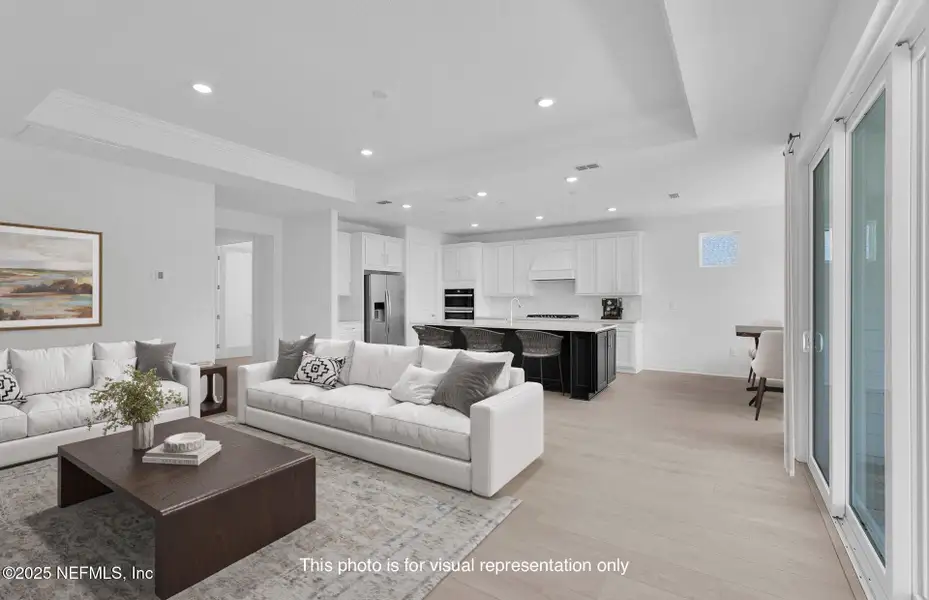 Furnished interior view inside a new home in Del Webb Saint Johns, St. Johns (Image 7).