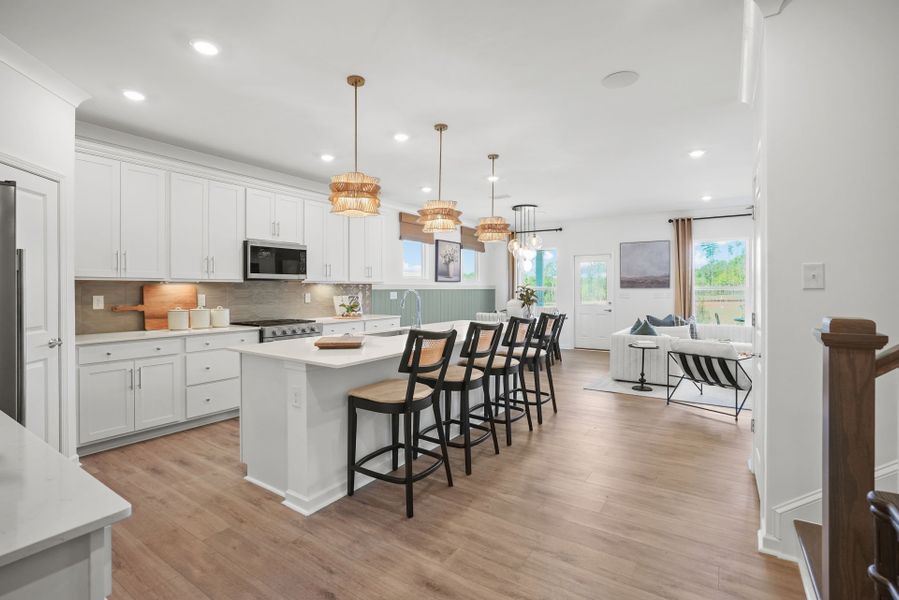 Representative furnished interior of a home built from the Marshall by Pulte Homes in Michaux Gardens, Belmont (Image 14). Representative furnished interior of a home built from the Marshall by Pulte Homes in Michaux Gardens, Belmont (Image 14).