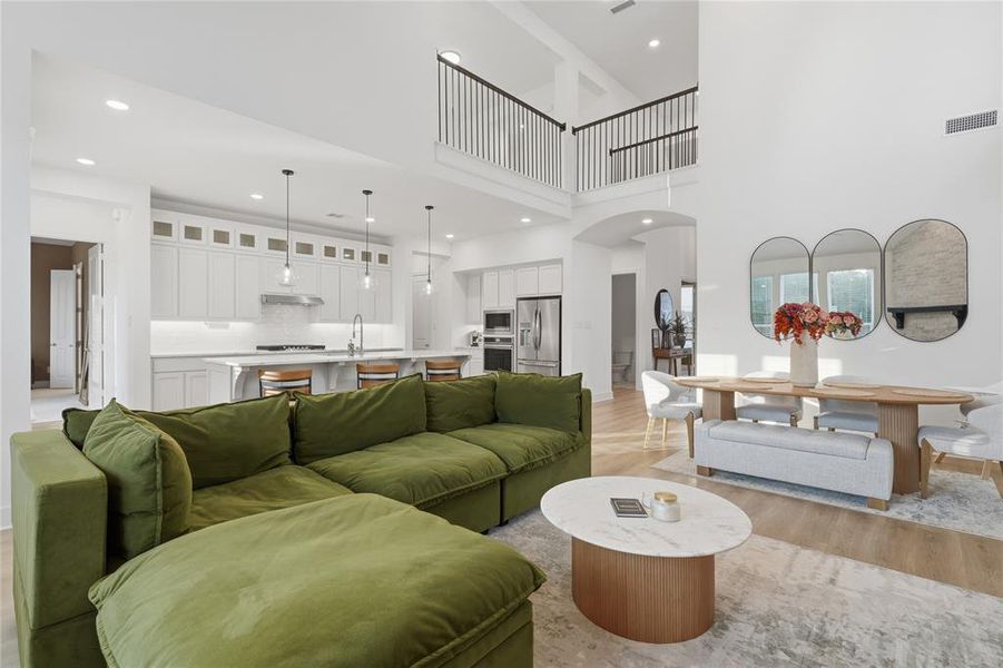Furnished interior view inside a new home in Sonoma Verde, McLendon-Chisholm (Image 37).