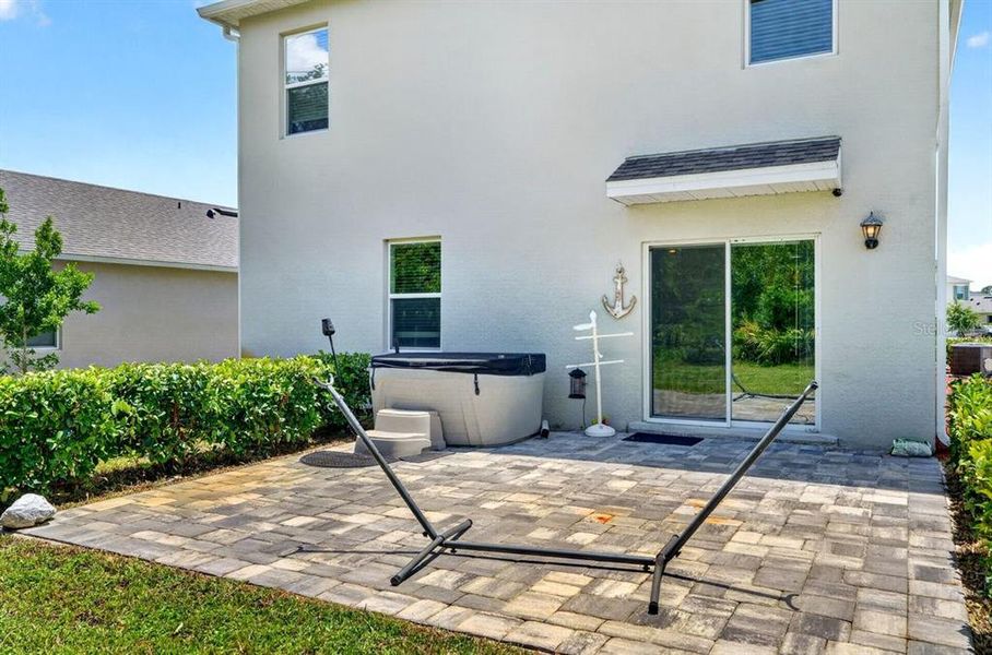 Exterior details and patio area of a home in , Ormond Beach (Image 28). Exterior details and patio area of a home in , Ormond Beach (Image 28).