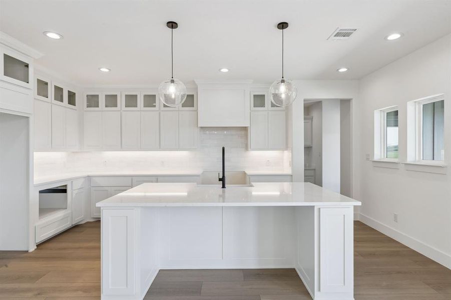 Furnished interior view inside a new home in , Ponder (Image 14).