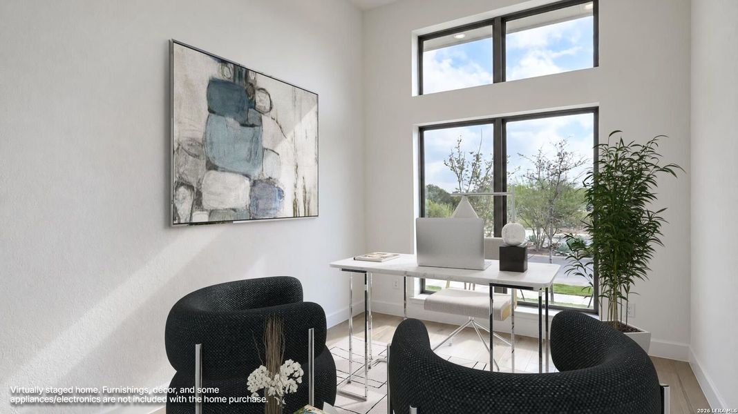 Furnished interior view inside a new home in Veramendi, New Braunfels (Image 9).