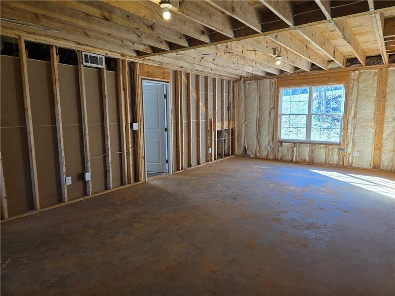 In-progress construction of a new home in , Gainesville, GA (Image 35).