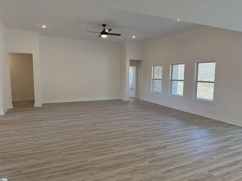 Spacious, unfurnished interior of a new home in Hidden Lake Estates, Greenville (Image 12). Spacious, unfurnished interior of a new home in Hidden Lake Estates, Greenville (Image 12).