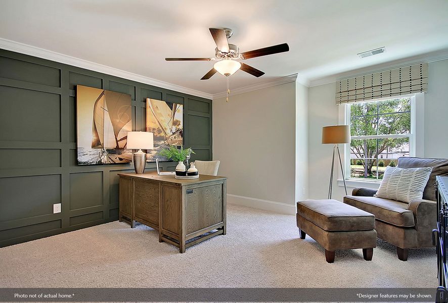 Furnished interior view inside a new home in Fieldstone, Lexington (Image 18).