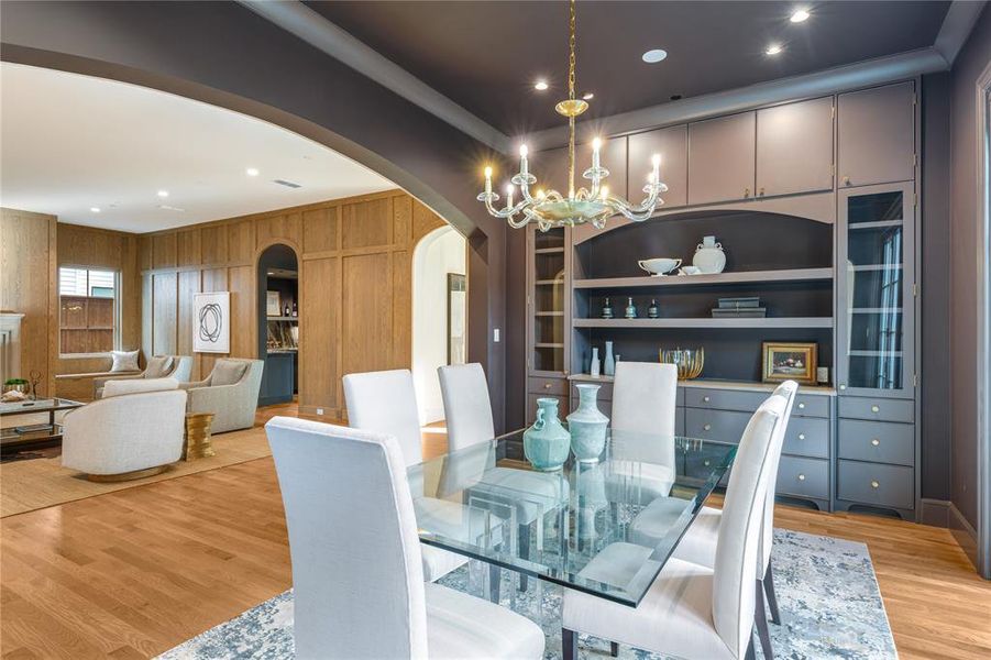 Furnished interior view inside a new home in , University Park (Image 32). Furnished interior view inside a new home in , University Park (Image 32).