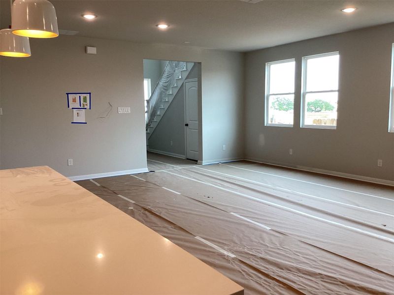 In-progress construction of a new home in Lariat, Liberty Hill, TX (Image 10). In-progress construction of a new home in Lariat, Liberty Hill, TX (Image 10).