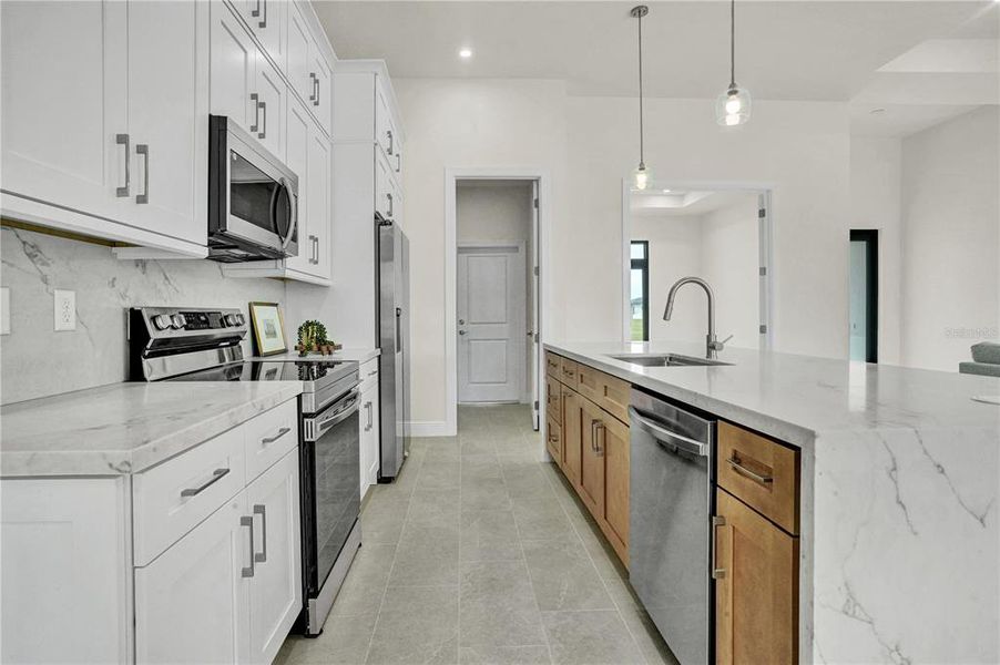 Furnished interior view inside a new home in , Cape Coral (Image 10).