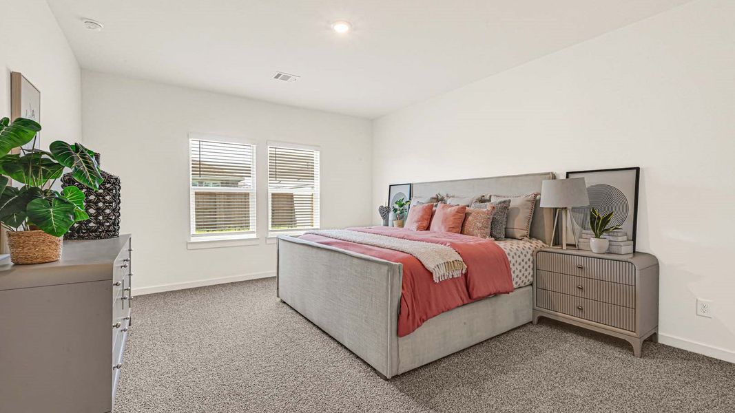 Furnished interior view inside a new home in Emberly, Beasley (Image 16).