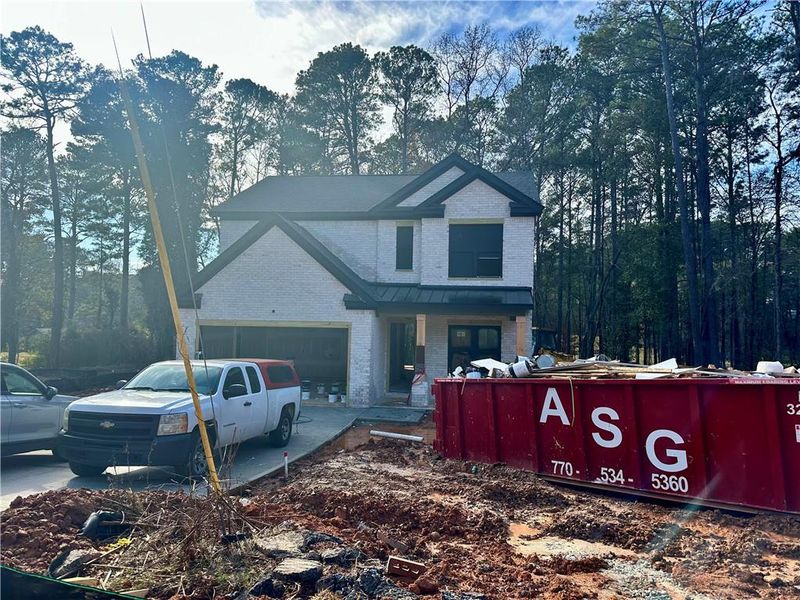 In-progress construction of a new home in , Atlanta, GA (Image 17).