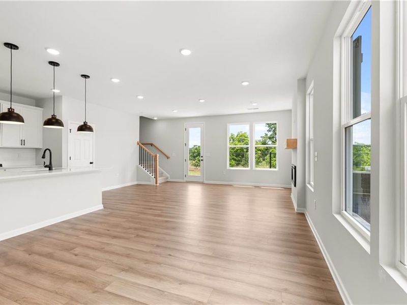 Spacious, unfurnished interior of a new home in Hemingway, Cumming (Image 10).