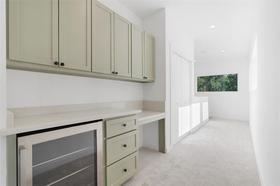 Furnished interior view inside a new home in , River Oaks (Image 15).