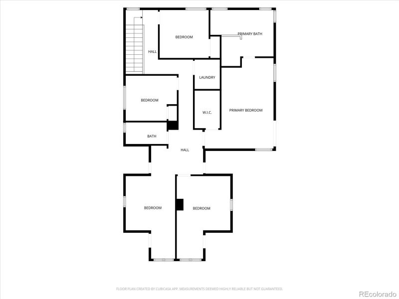 2D floor plan layout of this home in , Denver, CO (Image 3). 2D floor plan layout of this home in , Denver, CO (Image 3).
