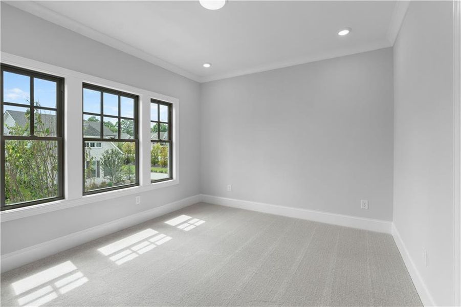 Spacious, unfurnished interior of a new home in Knollwood, Johns Creek (Image 39).