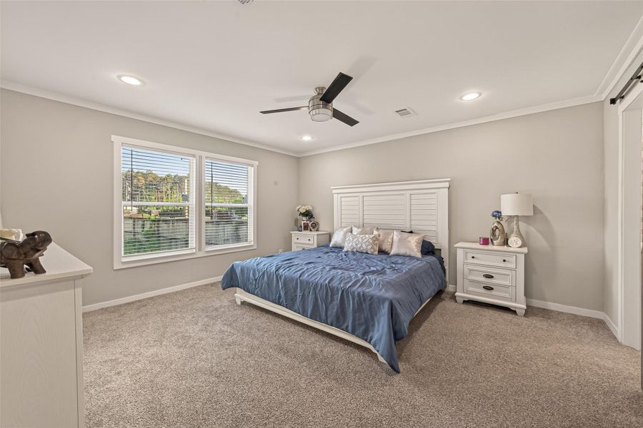 Furnished interior view inside a new home in , Cleveland (Image 13).