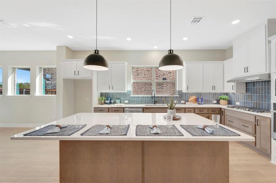 Furnished interior view inside a new home in South Pointe  Cottage Series, Mansfield (Image 8).