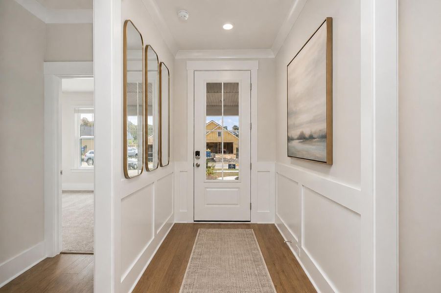Furnished interior view inside a new home in , Charleston (Image 14).