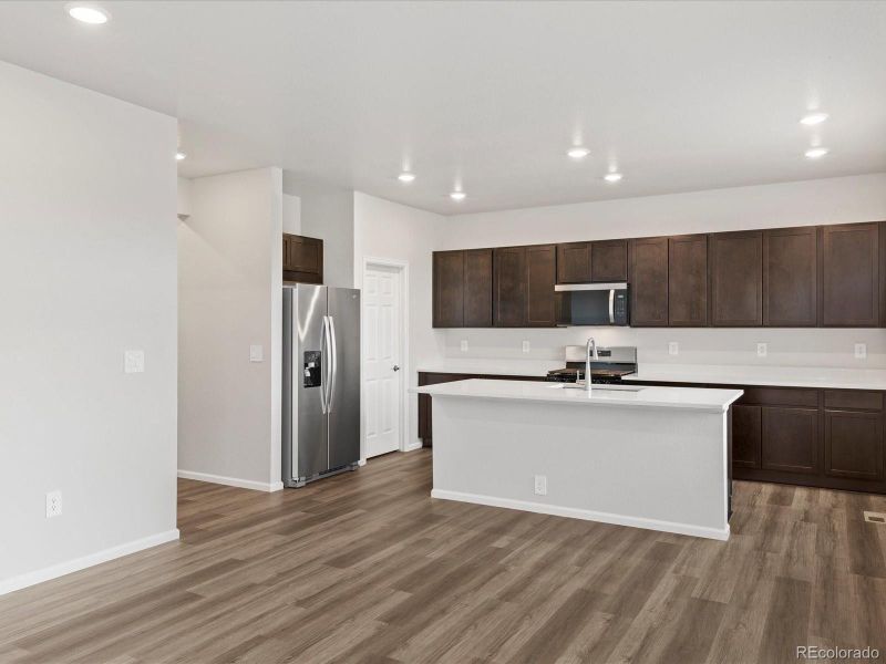 Furnished interior view inside a new home in Westgate, Greeley (Image 7). Furnished interior view inside a new home in Westgate, Greeley (Image 7).