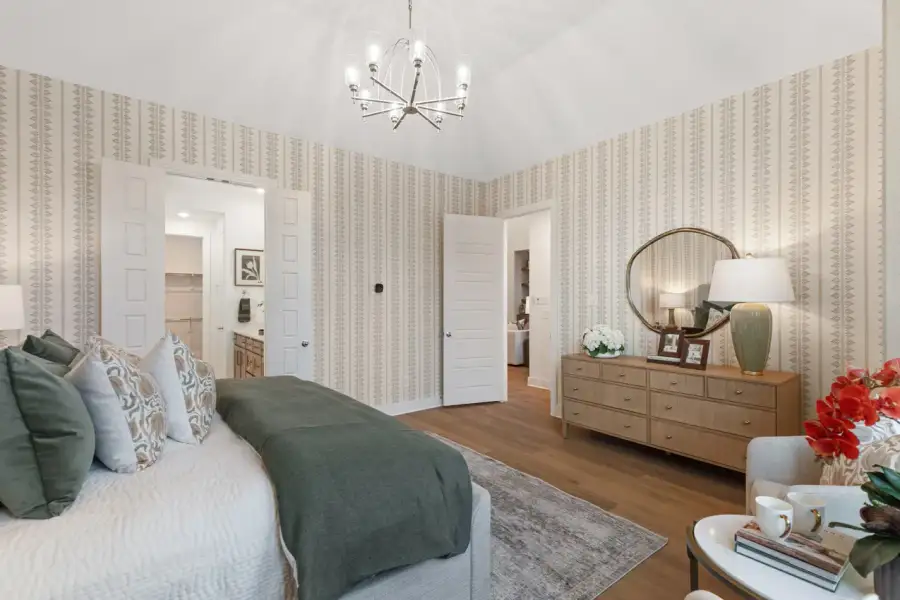 Representative Primary Bedroom - some options shown Representative Primary Bedroom - some options shown
