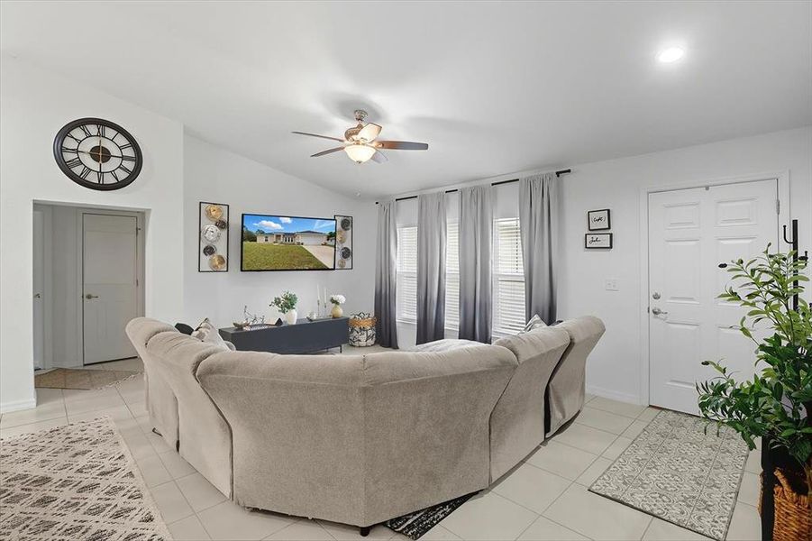Furnished interior view inside a new home in , Ocala (Image 26).