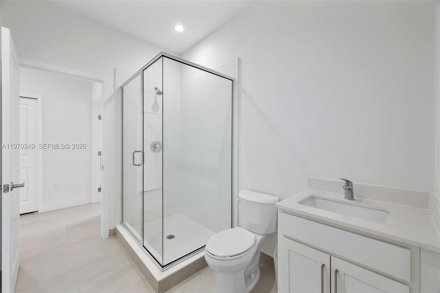 Furnished interior view inside a new home in , Miami (Image 33).