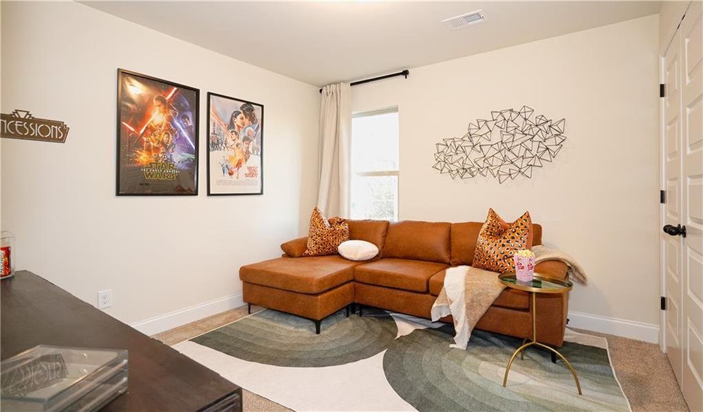Furnished interior view inside a new home in Hellen Valley, Braselton (Image 20).