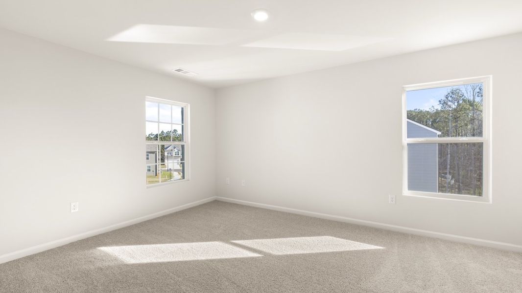Spacious, unfurnished interior of a new home in Pointe Park, Union City (Image 18). Spacious, unfurnished interior of a new home in Pointe Park, Union City (Image 18).
