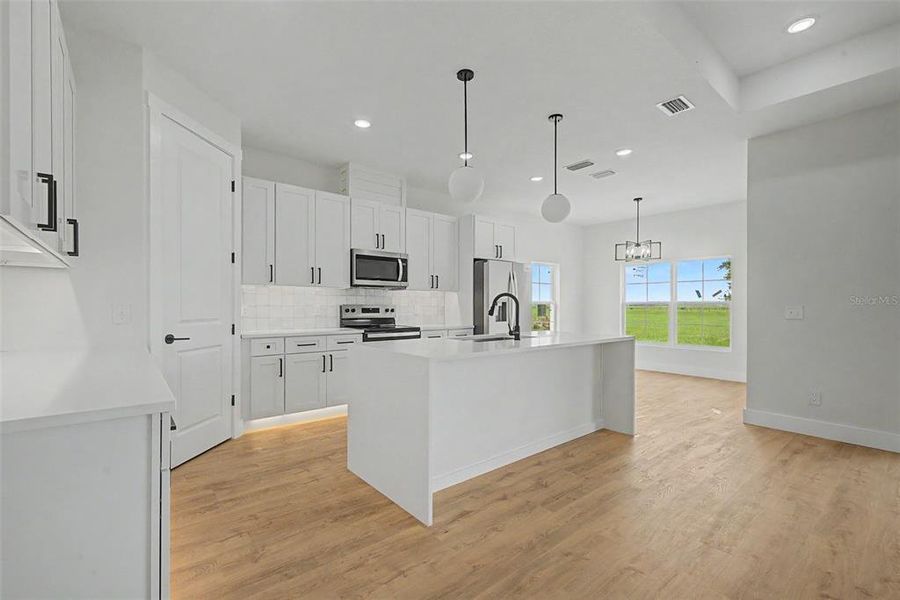 Furnished interior view inside a new home in , Sebring (Image 13).