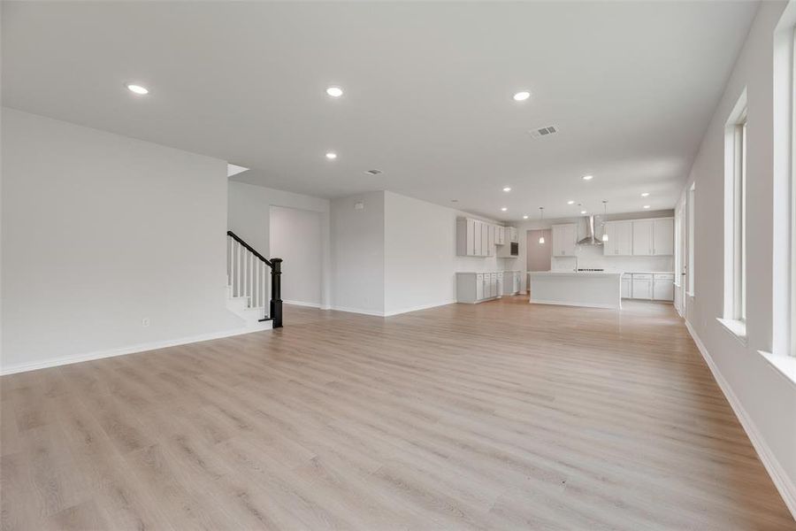 Spacious, unfurnished interior of a new home in Valencia On The Lake, Little Elm (Image 36). Spacious, unfurnished interior of a new home in Valencia On The Lake, Little Elm (Image 36).
