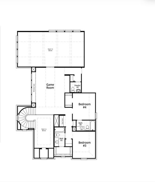 Image 9 representing the Siena Plan by Highland Homes in The Parks at Wilson Creek: 74ft. lots, Celina, TX.
