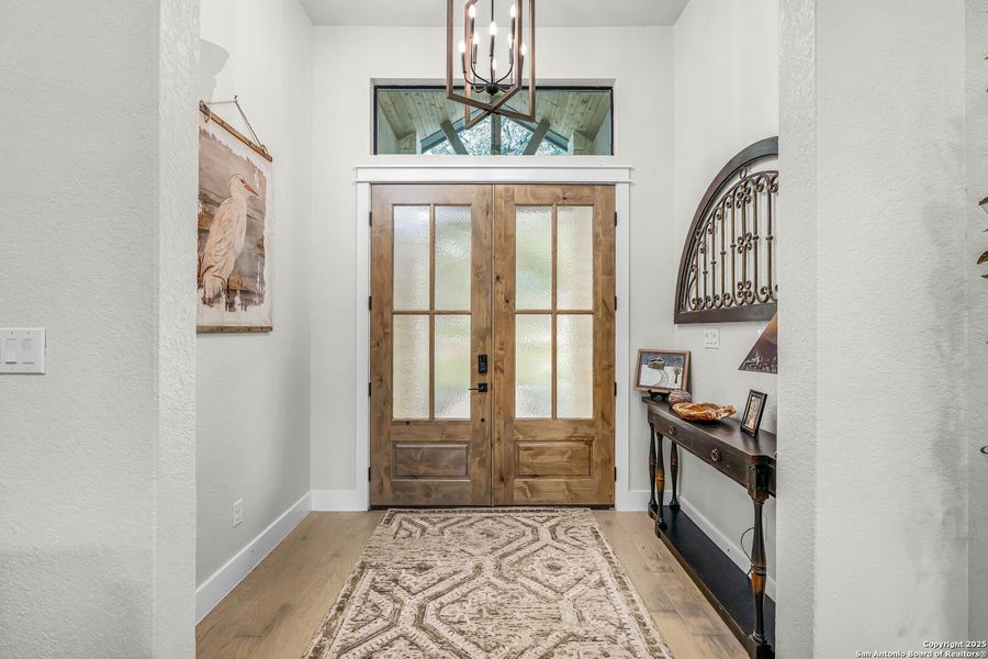Furnished interior view inside a new home in , New Braunfels (Image 6).